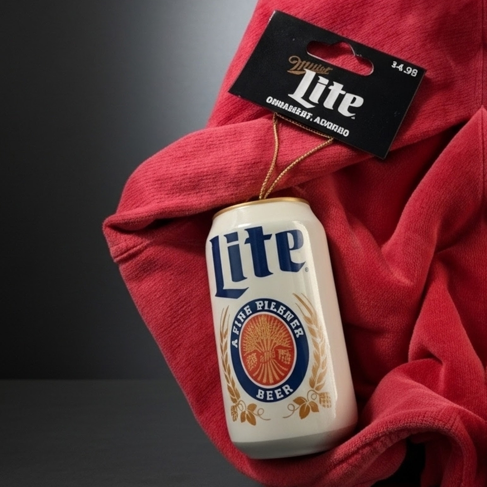 Flask, Uber Sign (New), Gun Case And Lock, Miller Ornament - Picture 2 of 7